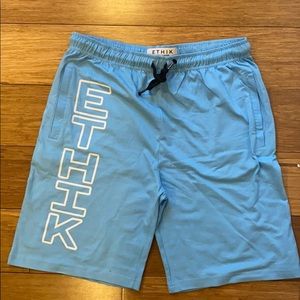 Ethik SS19 Baby Blue Lounge Shorts